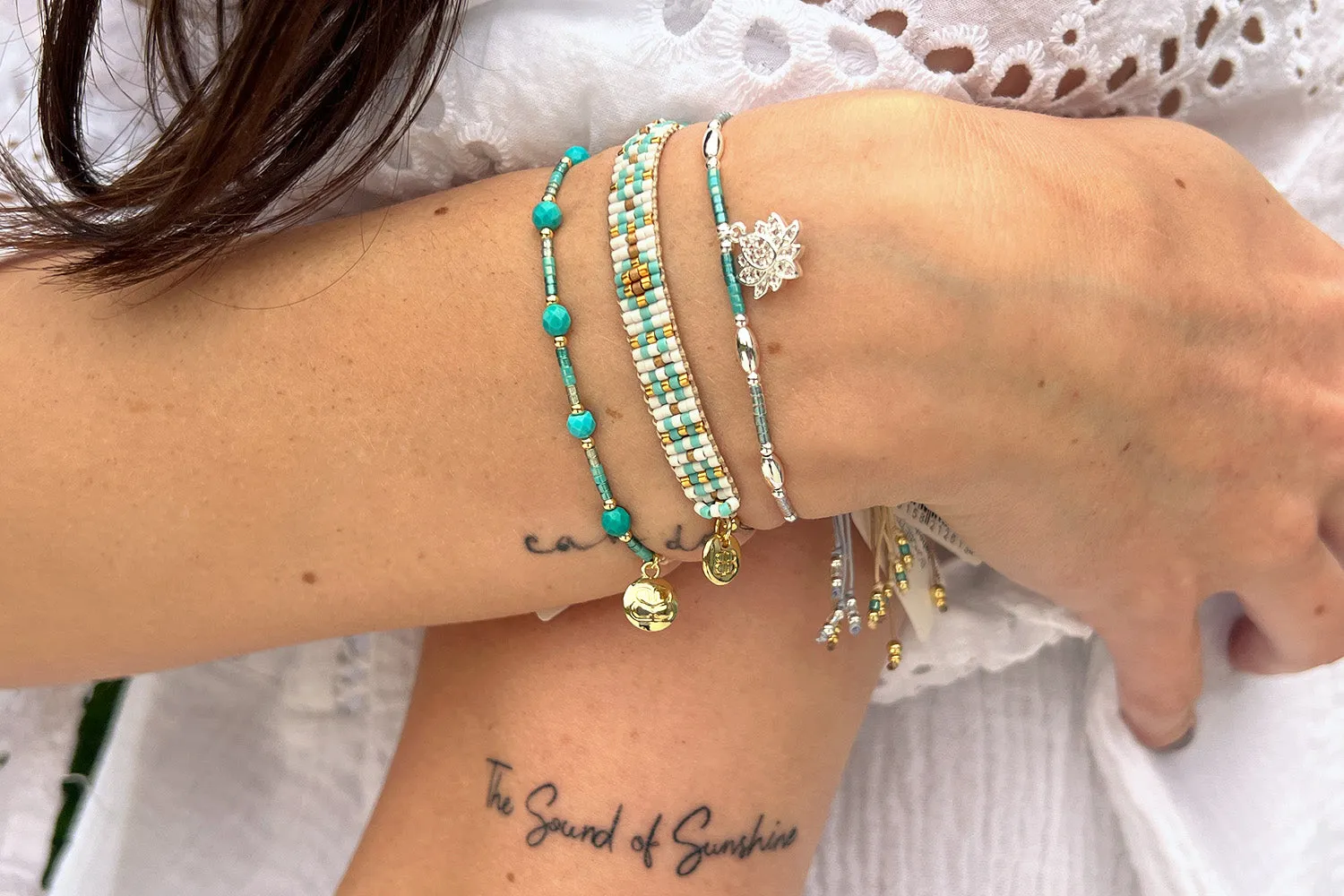 Parisa 3 Layer Bracelet Stack