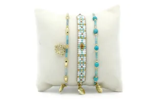 Parisa 3 Layer Bracelet Stack