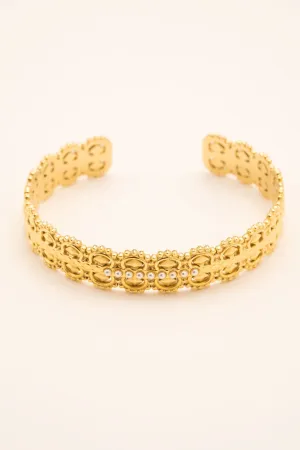 Pearl Openwork Cuff