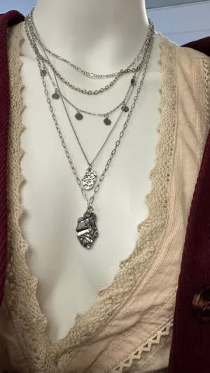 Penelope Multi Layer Necklace Set