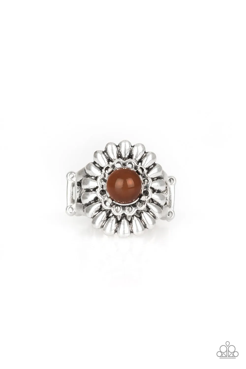 Poppy Pep - Brown - Ring