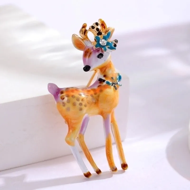 Retro Animal Alloy Inlay Rhinestones Women's Brooches