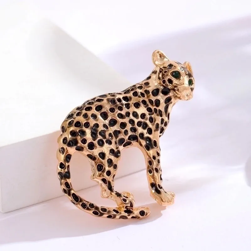 Retro Animal Alloy Inlay Rhinestones Women's Brooches