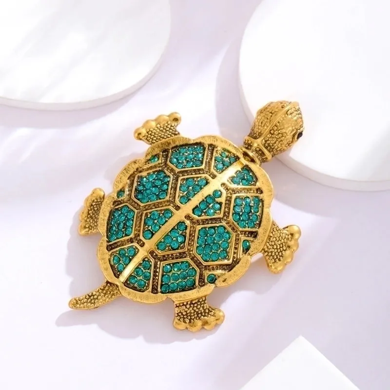 Retro Animal Alloy Inlay Rhinestones Women's Brooches