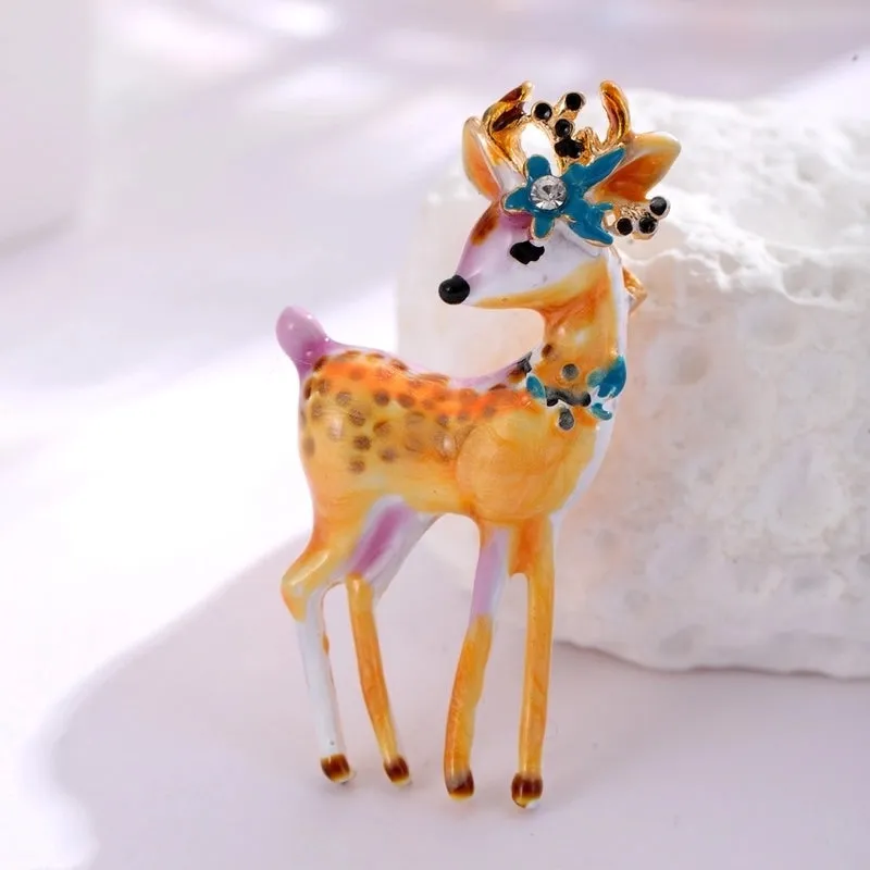 Retro Animal Alloy Inlay Rhinestones Women's Brooches