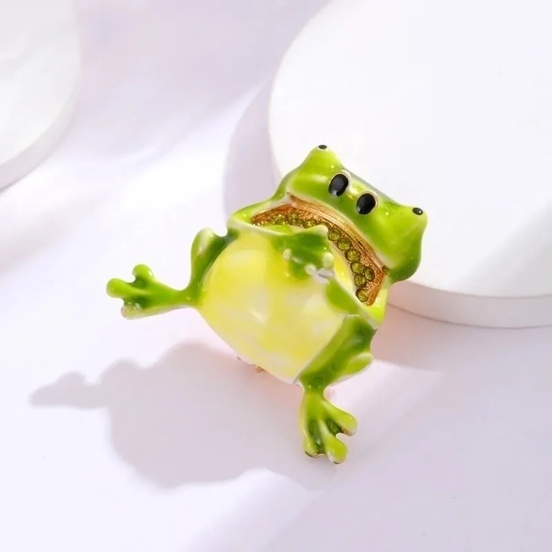 Retro Animal Alloy Inlay Rhinestones Women's Brooches