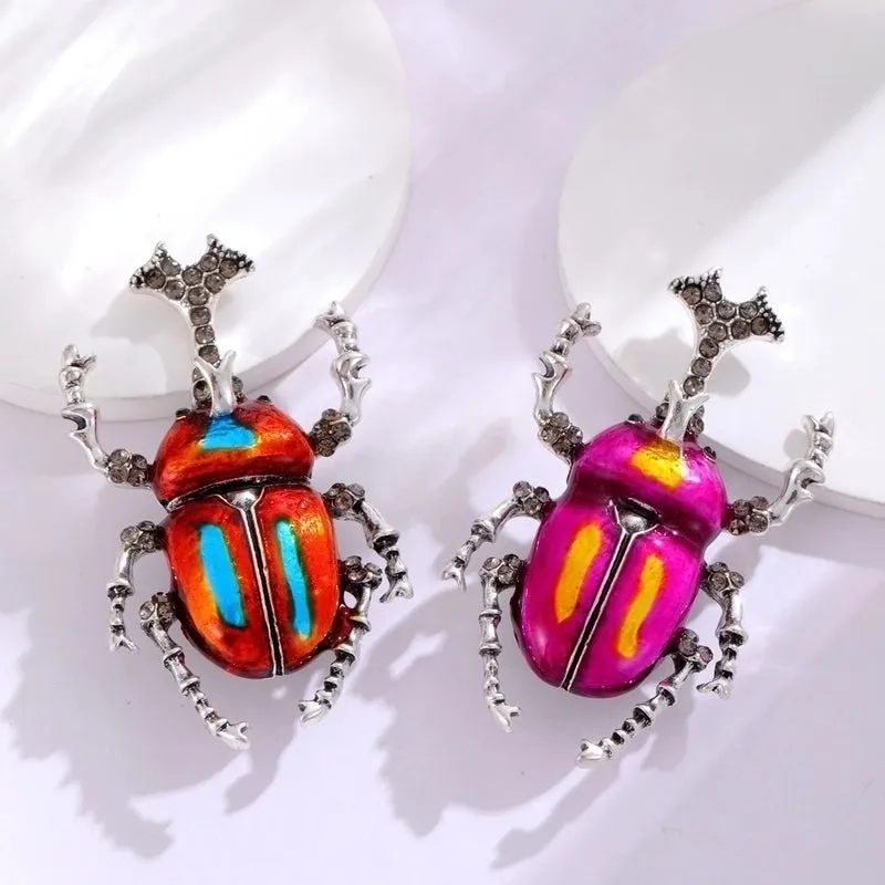 Retro Bird Alloy Inlay Rhinestones Women's Corsage Brooches