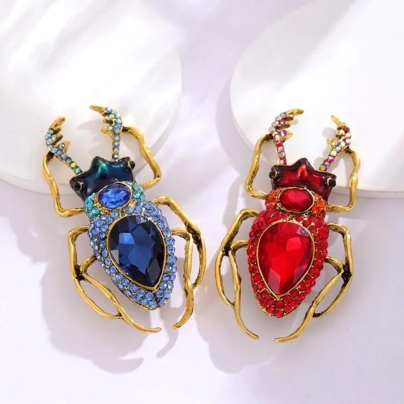 Retro Bird Alloy Inlay Rhinestones Women's Corsage Brooches