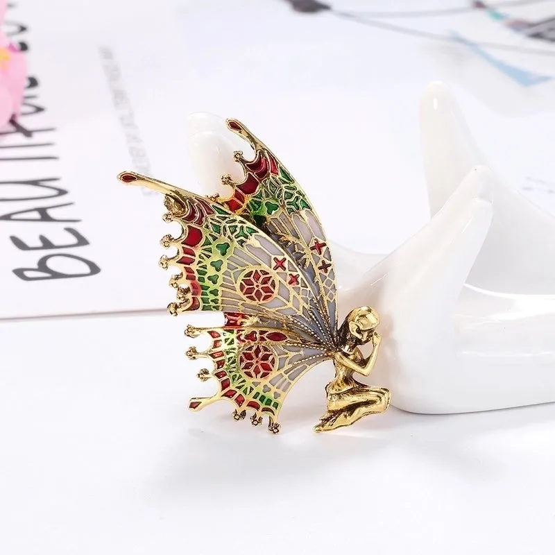 Retro Pin Animal Alloy Plating No Inlaid Men'S Brooches