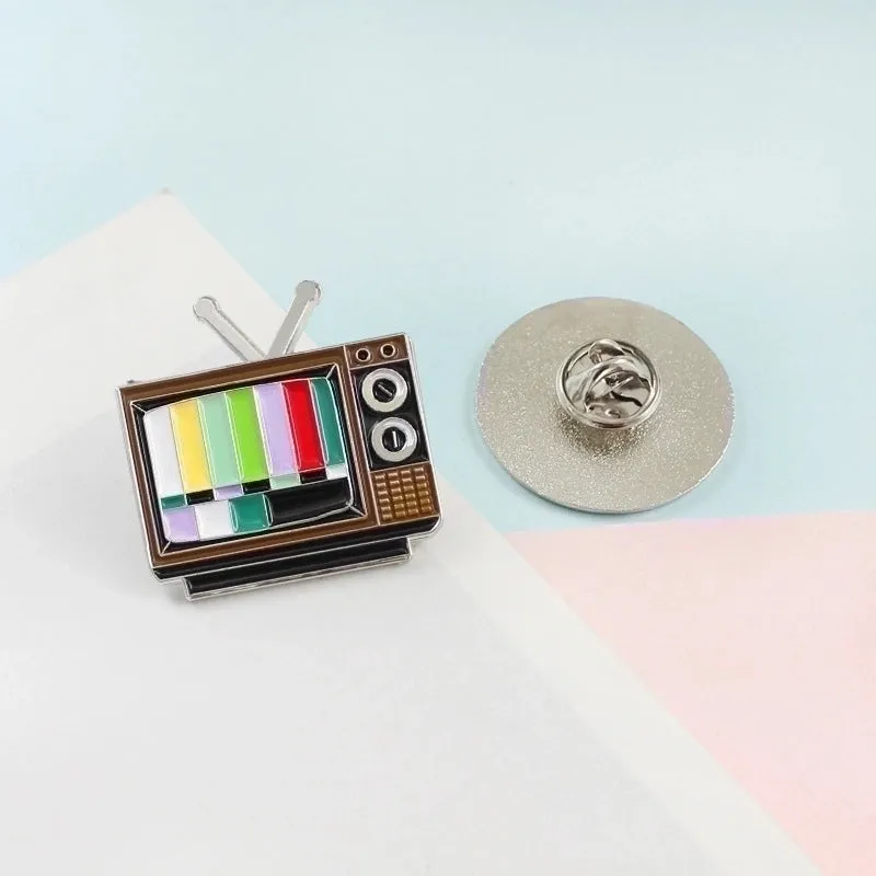 Retro Pin Geometric Alloy Enamel Unisex Brooches