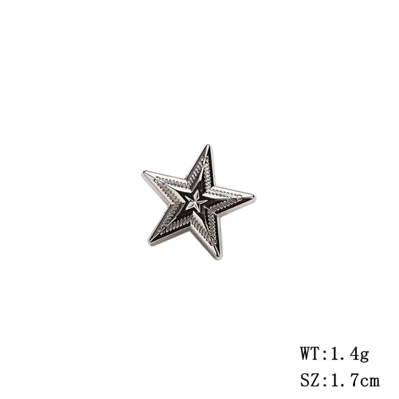 Retro Pin Human Crown Alloy Inlay Artificial Gemstones Unisex Brooches