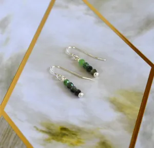 Ruby in Zoisite Earrings