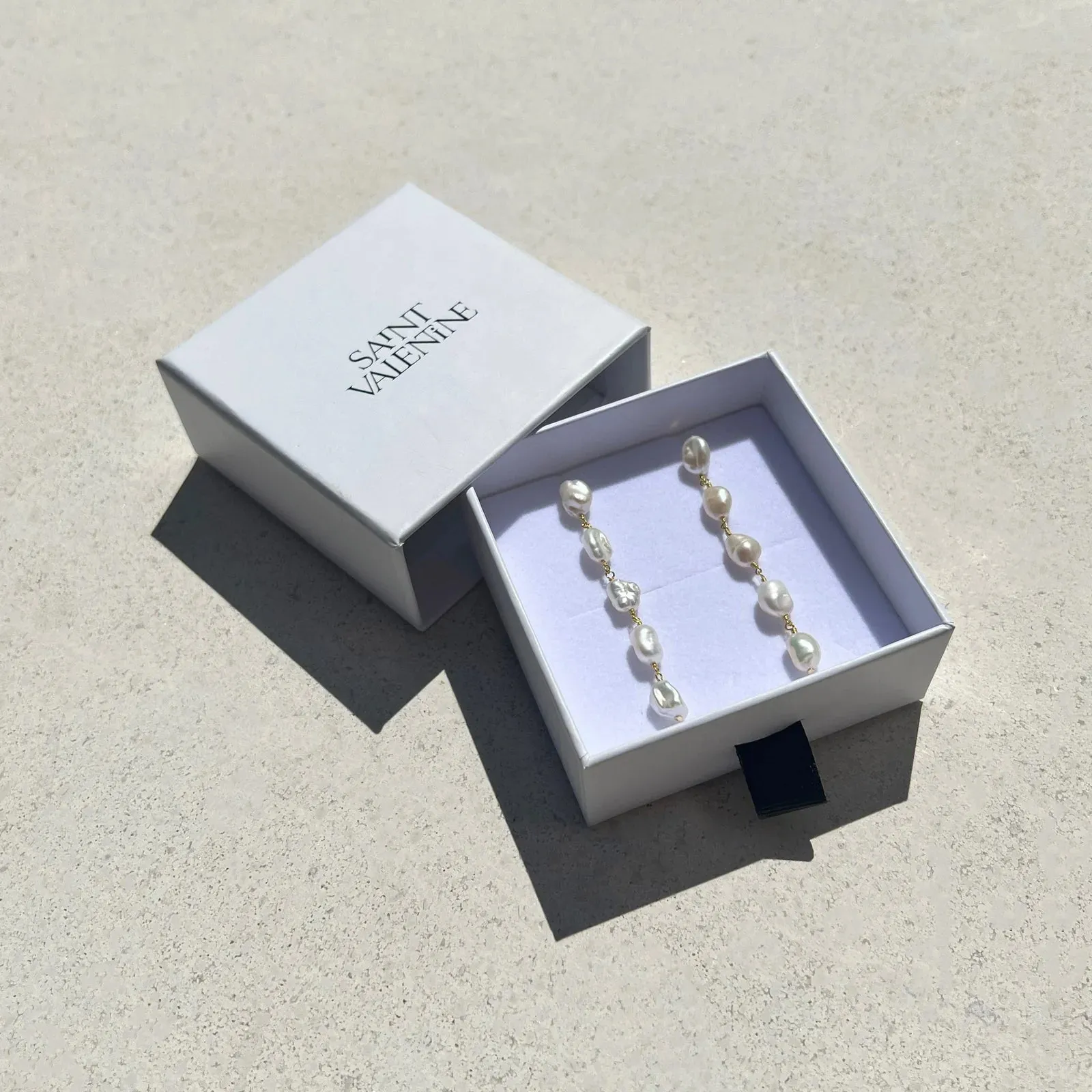 Saint Valentine Isle Drop Earrings - Gold