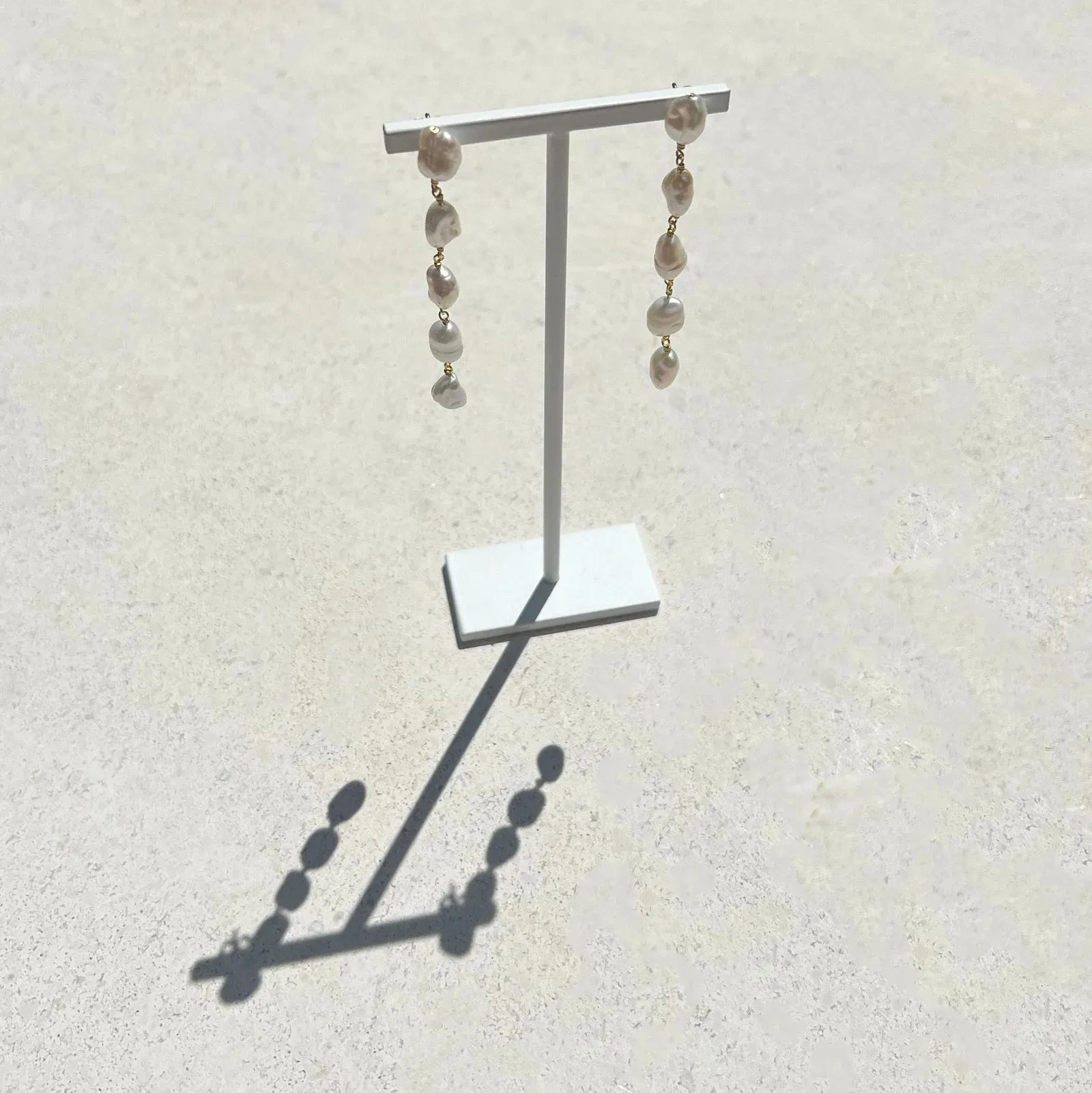 Saint Valentine Isle Drop Earrings - Gold