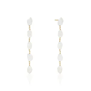 Saint Valentine Isle Drop Earrings - Gold
