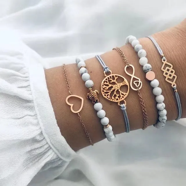 Save Ocean Animals Jewelry | Premium Boho Bracelet 30 Styles