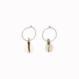 SEA SHELL PENDANT EARRINGS