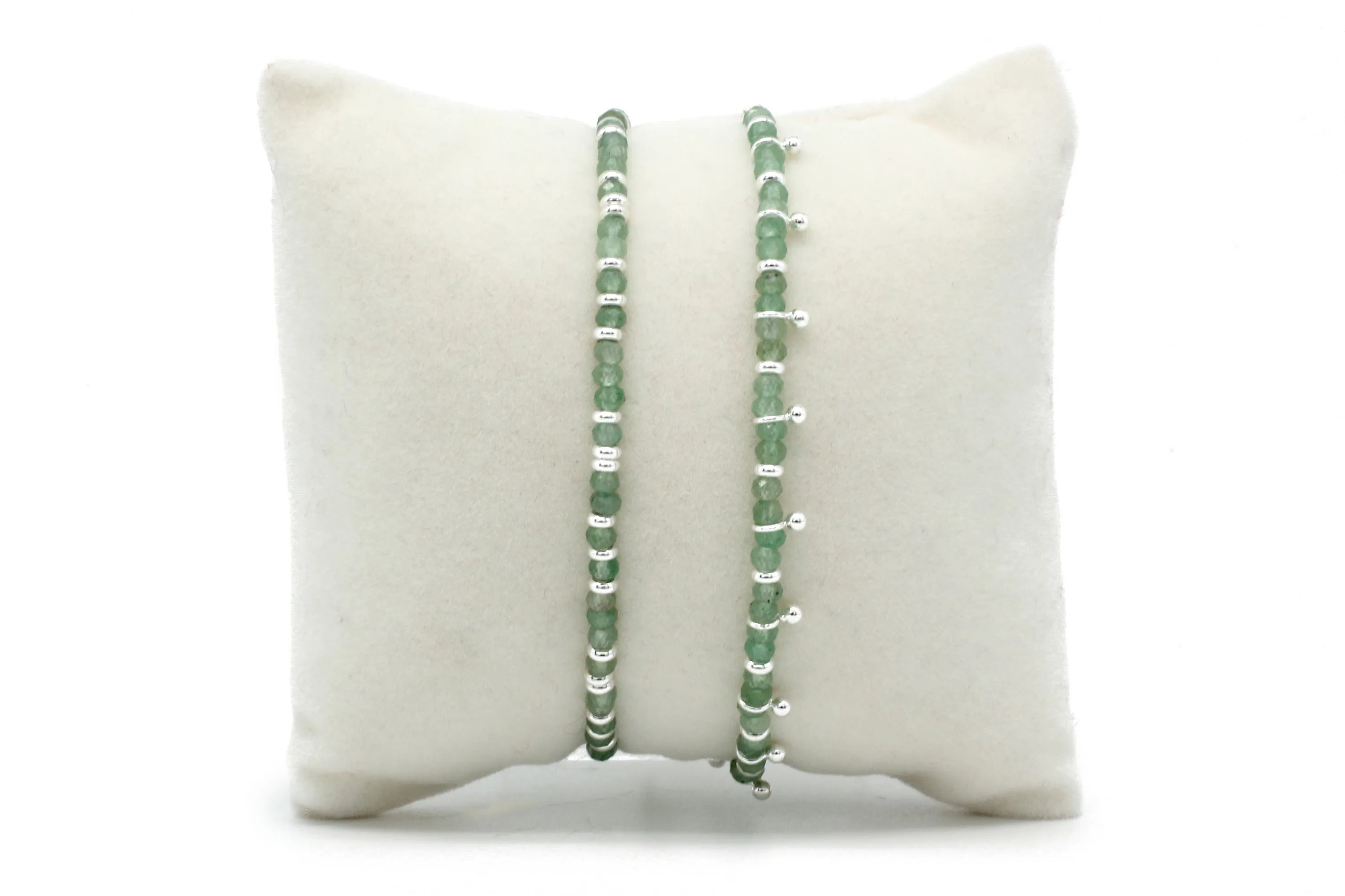 Serenity Chrysoprase Bracelet Stack