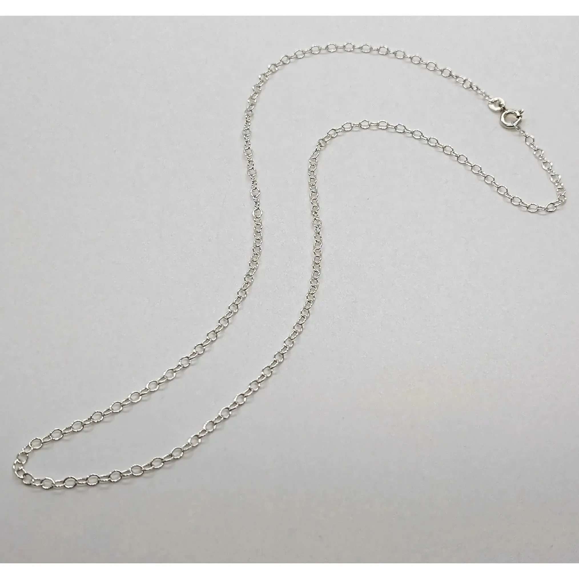 Silver Filled Oval Cable Chain