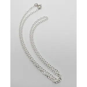 Silver Filled Oval Cable Chain