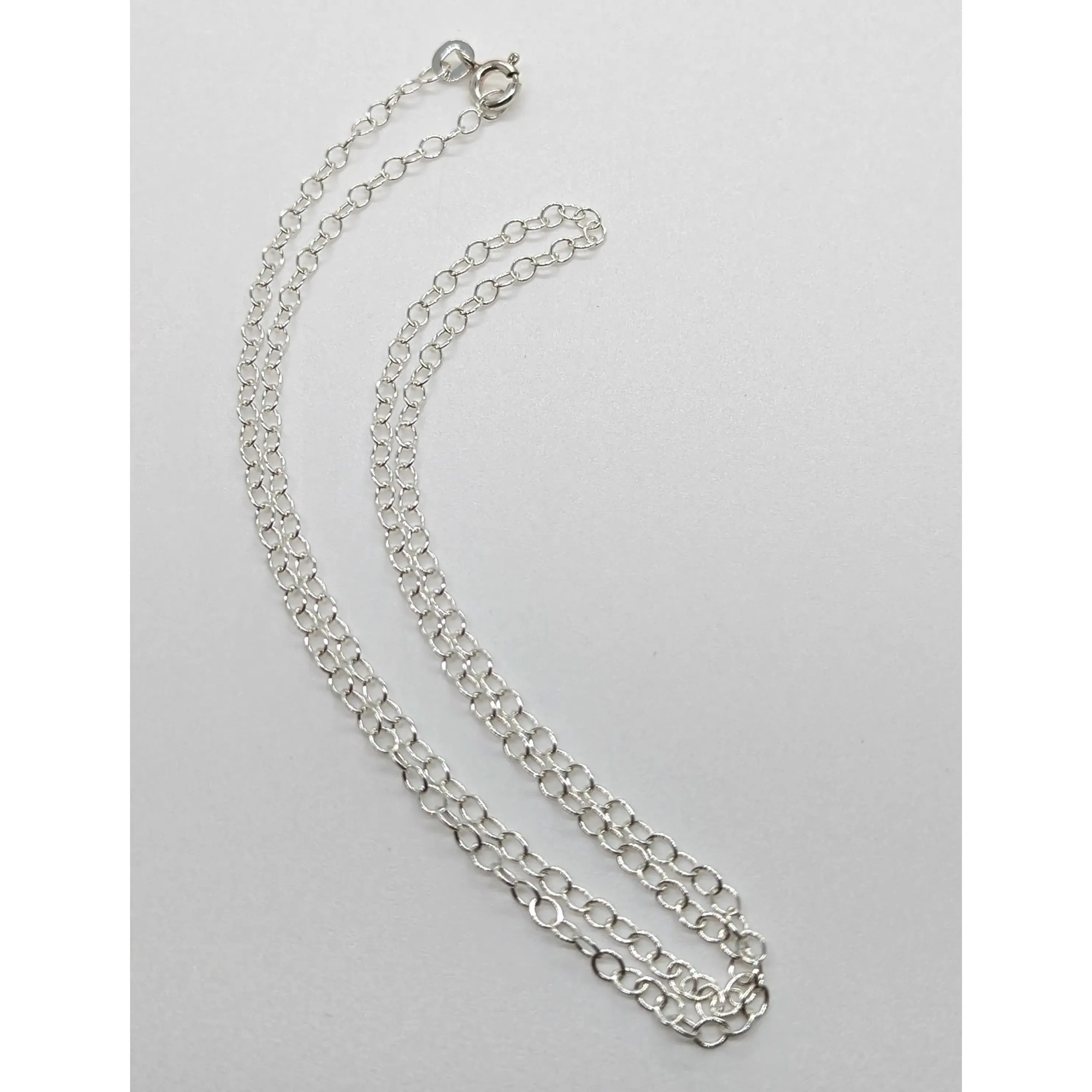Silver Filled Oval Cable Chain