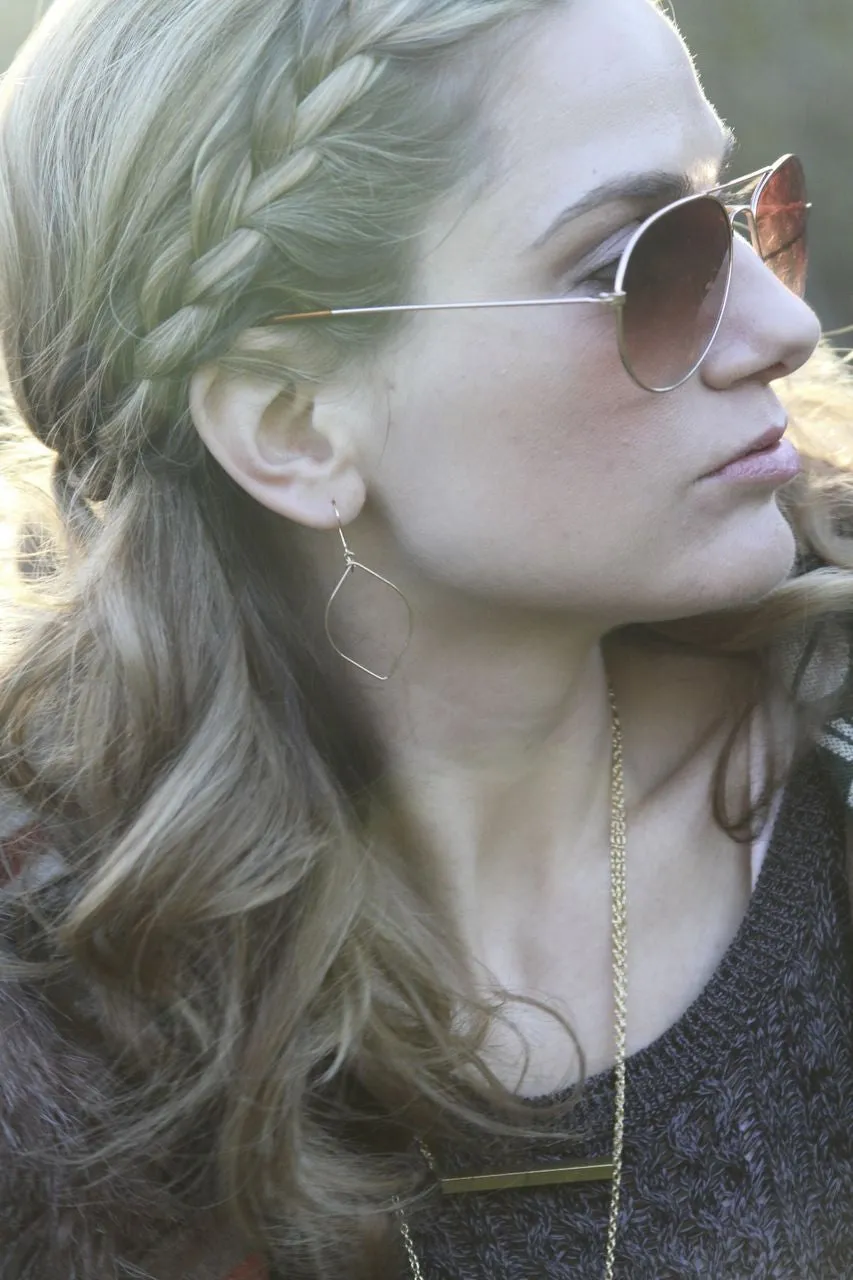 Silver Leaf Earrings