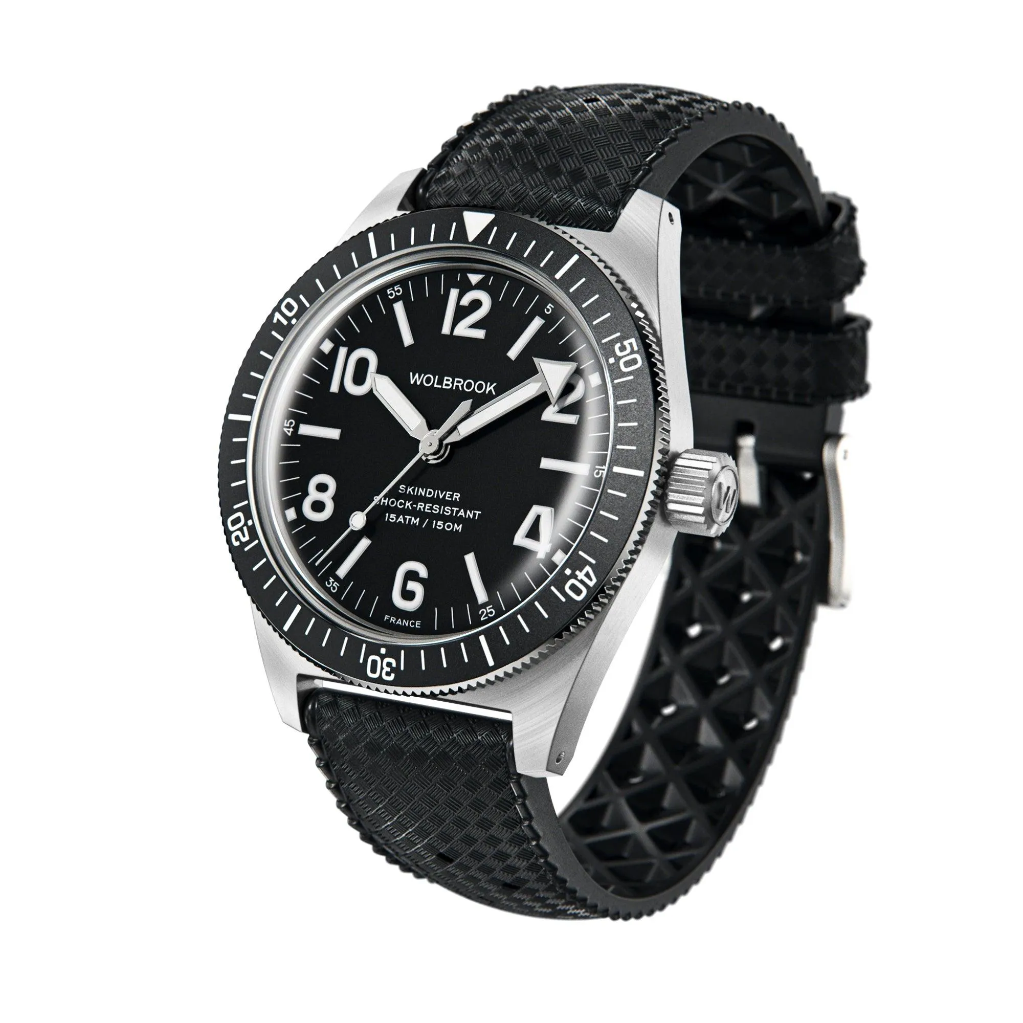 Skindiver Automatic Watch - Black Dial