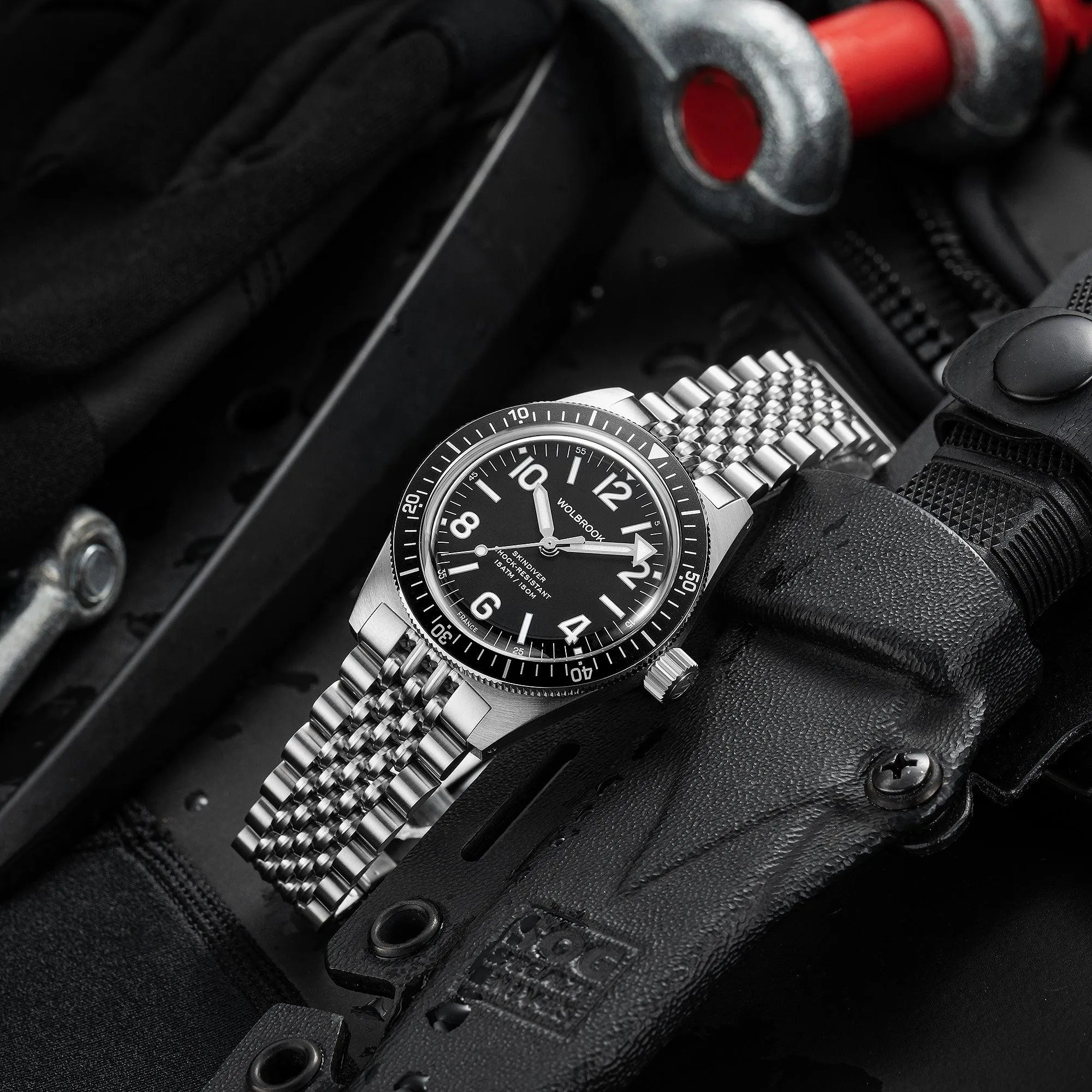 Skindiver Automatic Watch - Black Dial