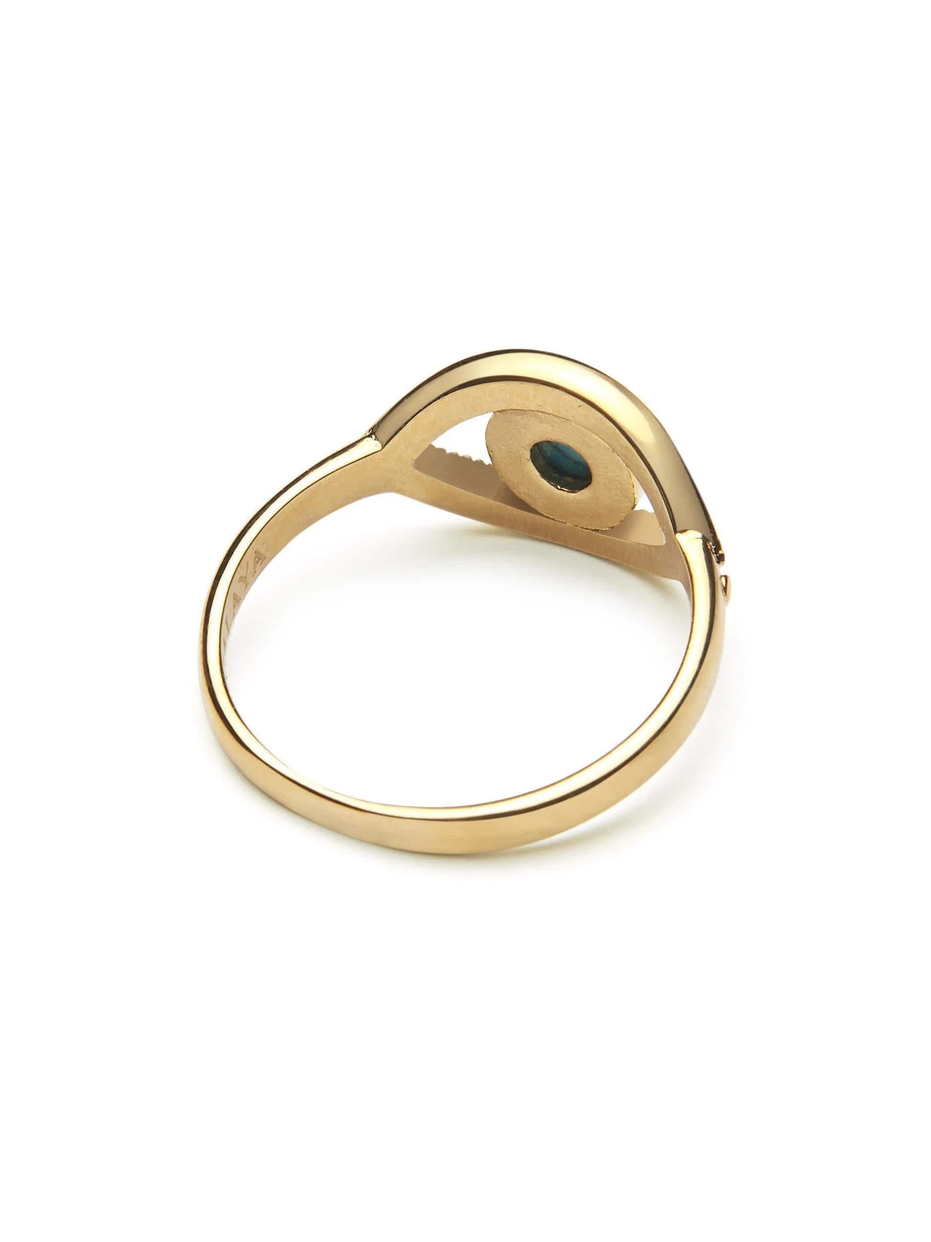 Skyfall Turquoise Evil Eye Ring
