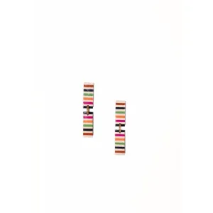Striped Colorful Isabella Earrings