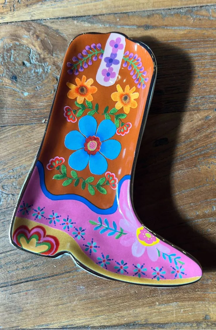 Trinket Dish Shaped Boot