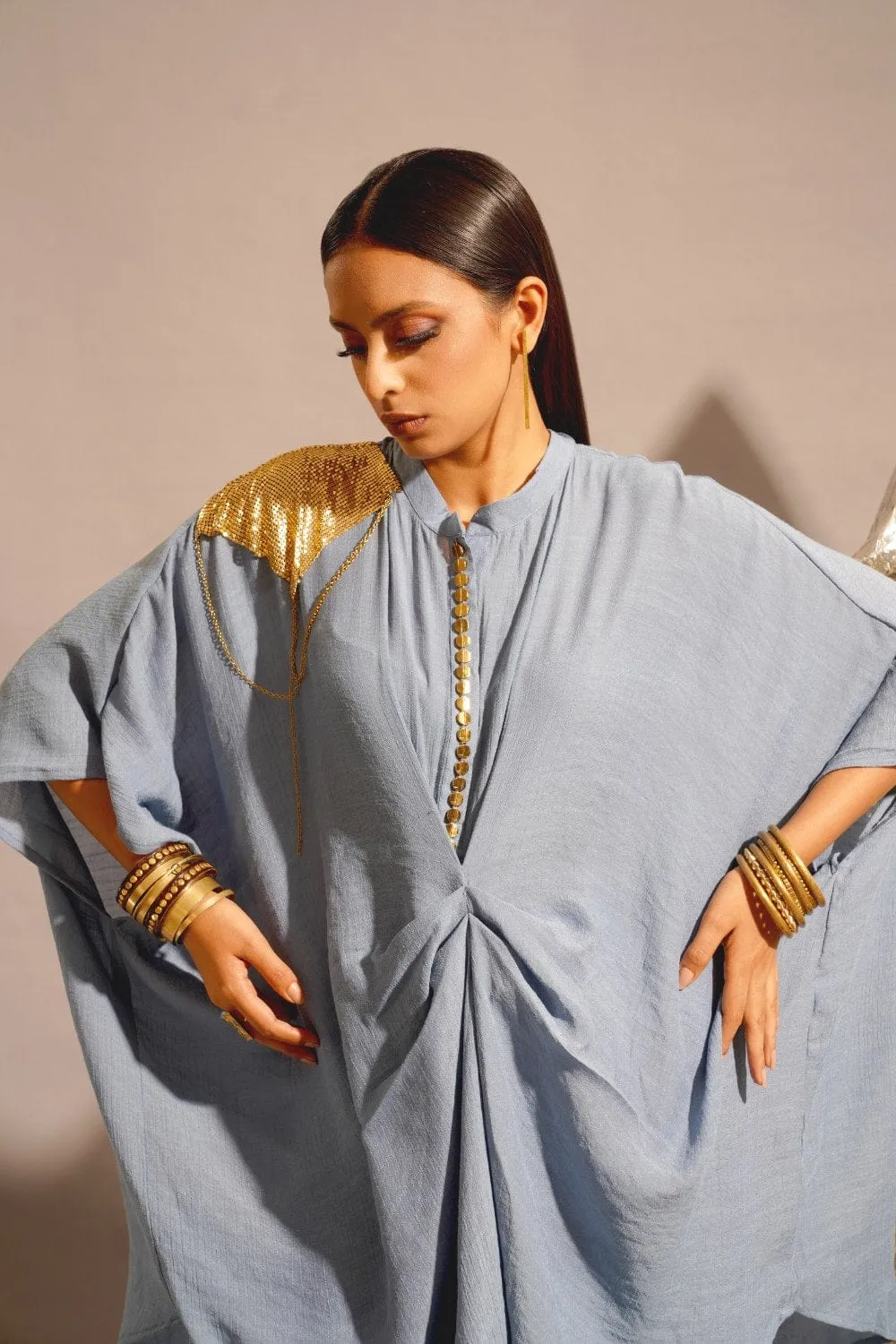 Tuck Kaftan Set
