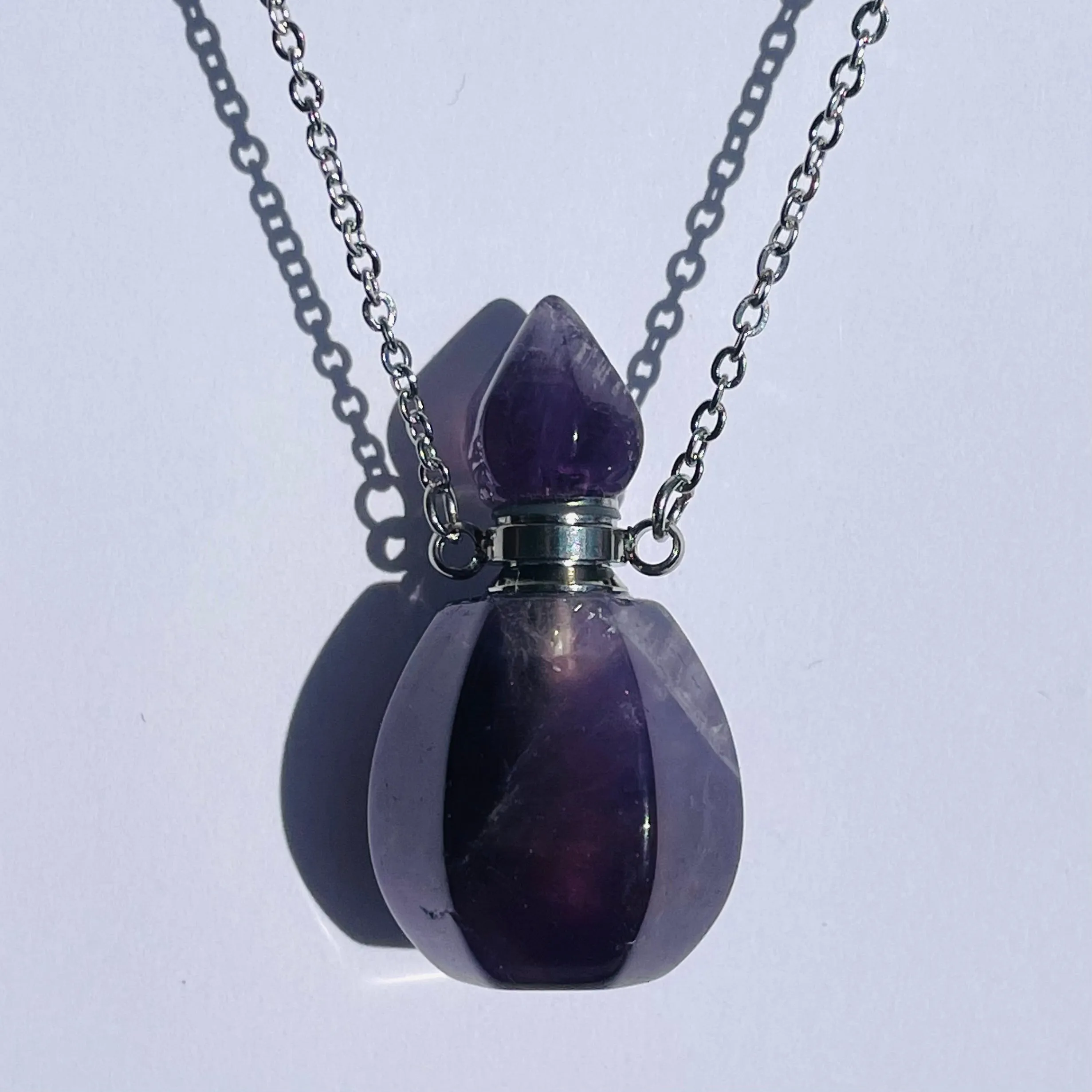 Unique Crystal Vial Necklace- More Styles Available!