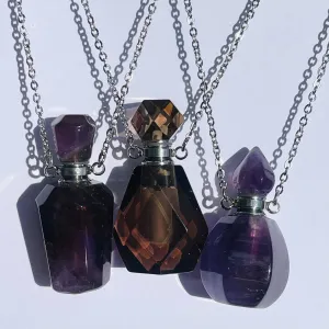 Unique Crystal Vial Necklace- More Styles Available!