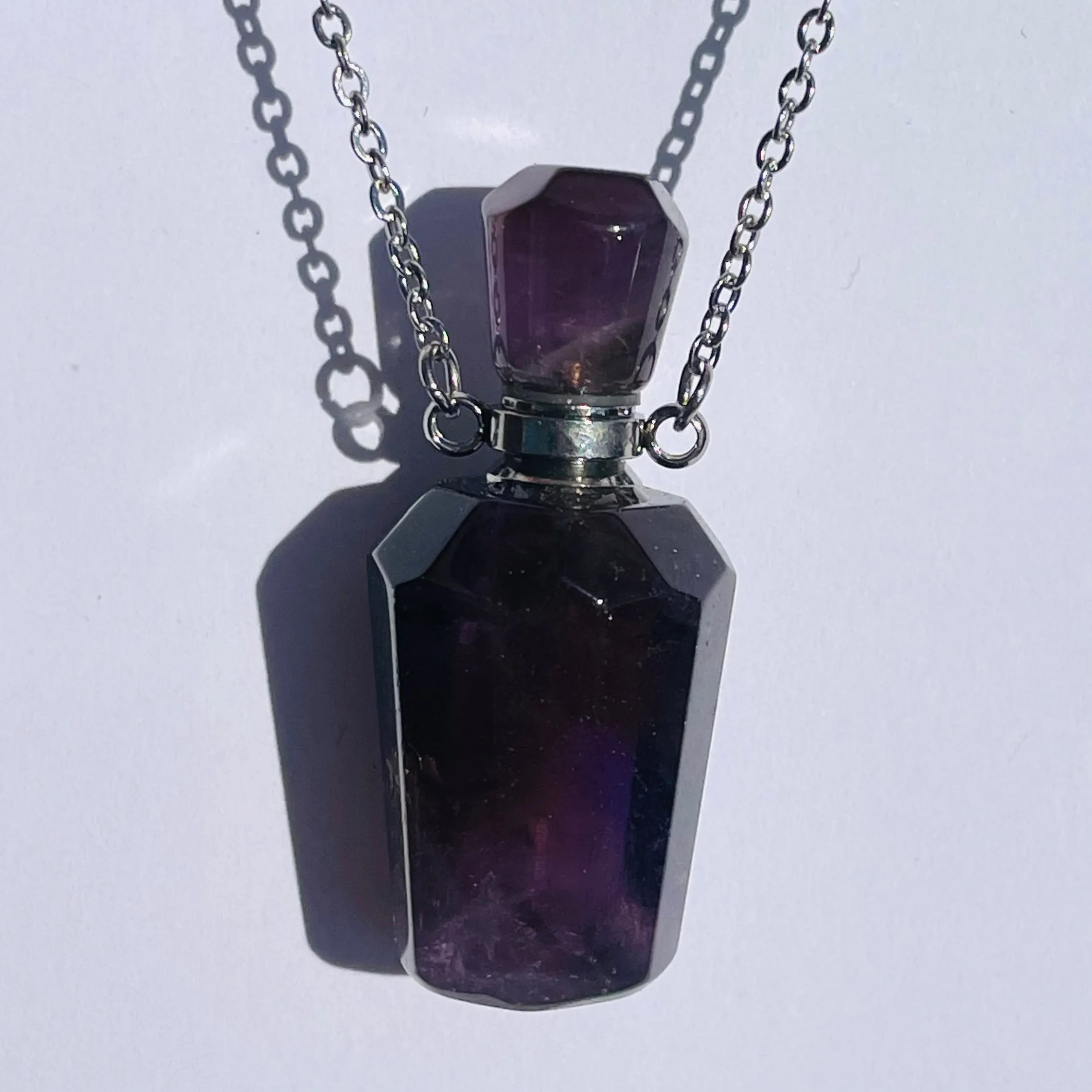 Unique Crystal Vial Necklace- More Styles Available!