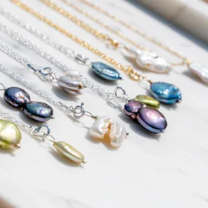 Unique Large Baroque Pearl Necklace