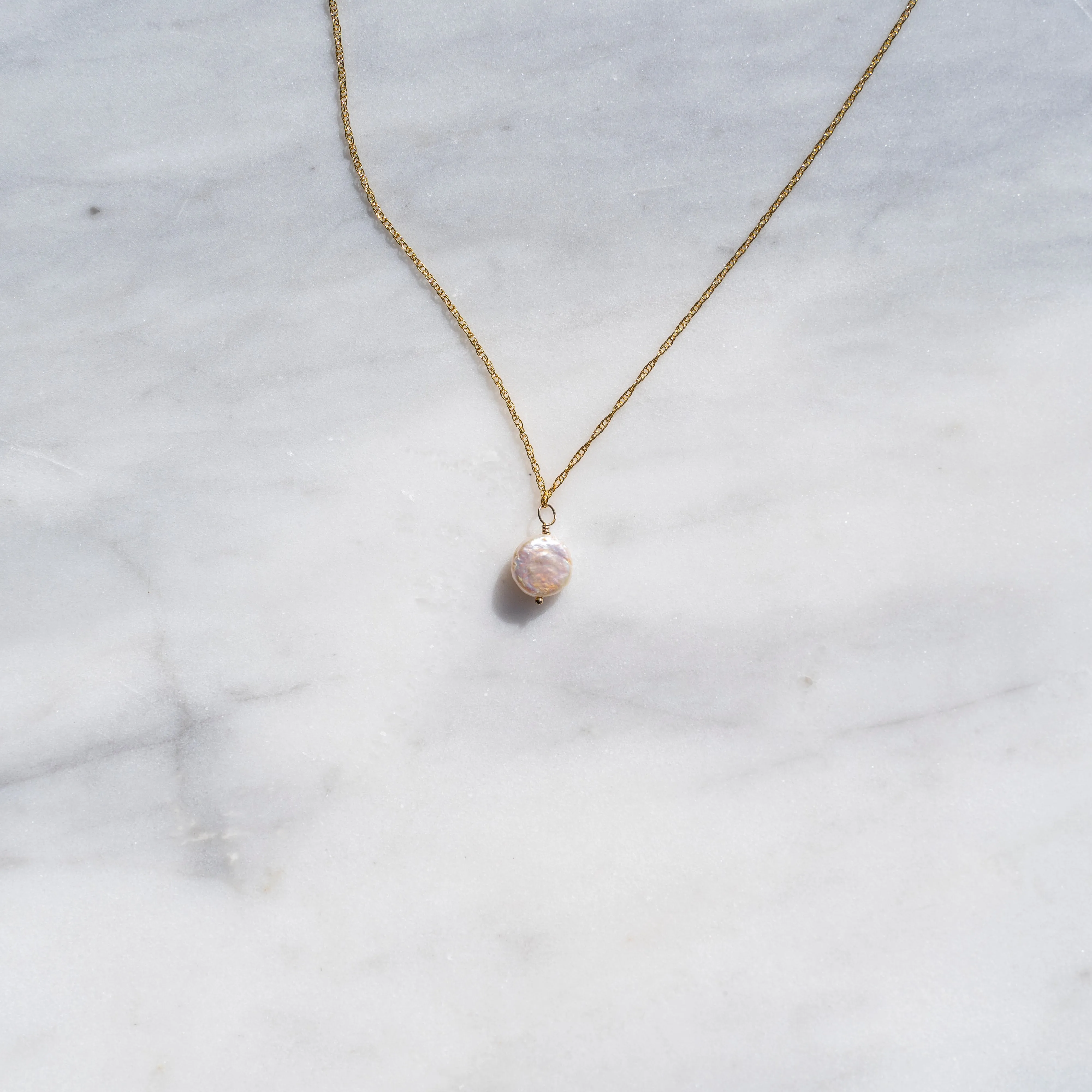 Unique Large Baroque Pearl Necklace