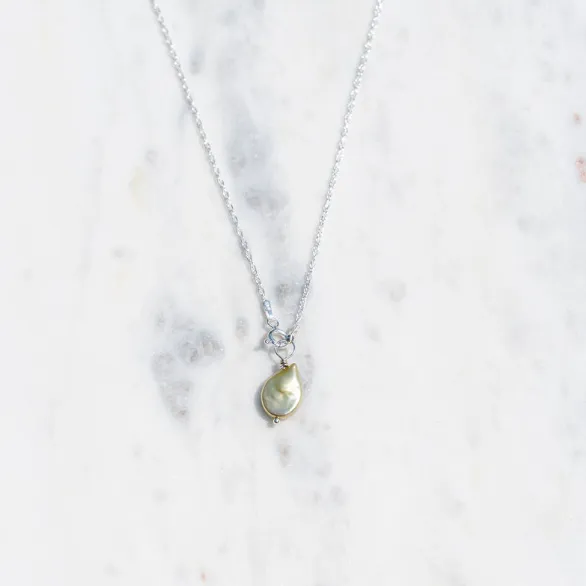 Unique Large Baroque Pearl Necklace