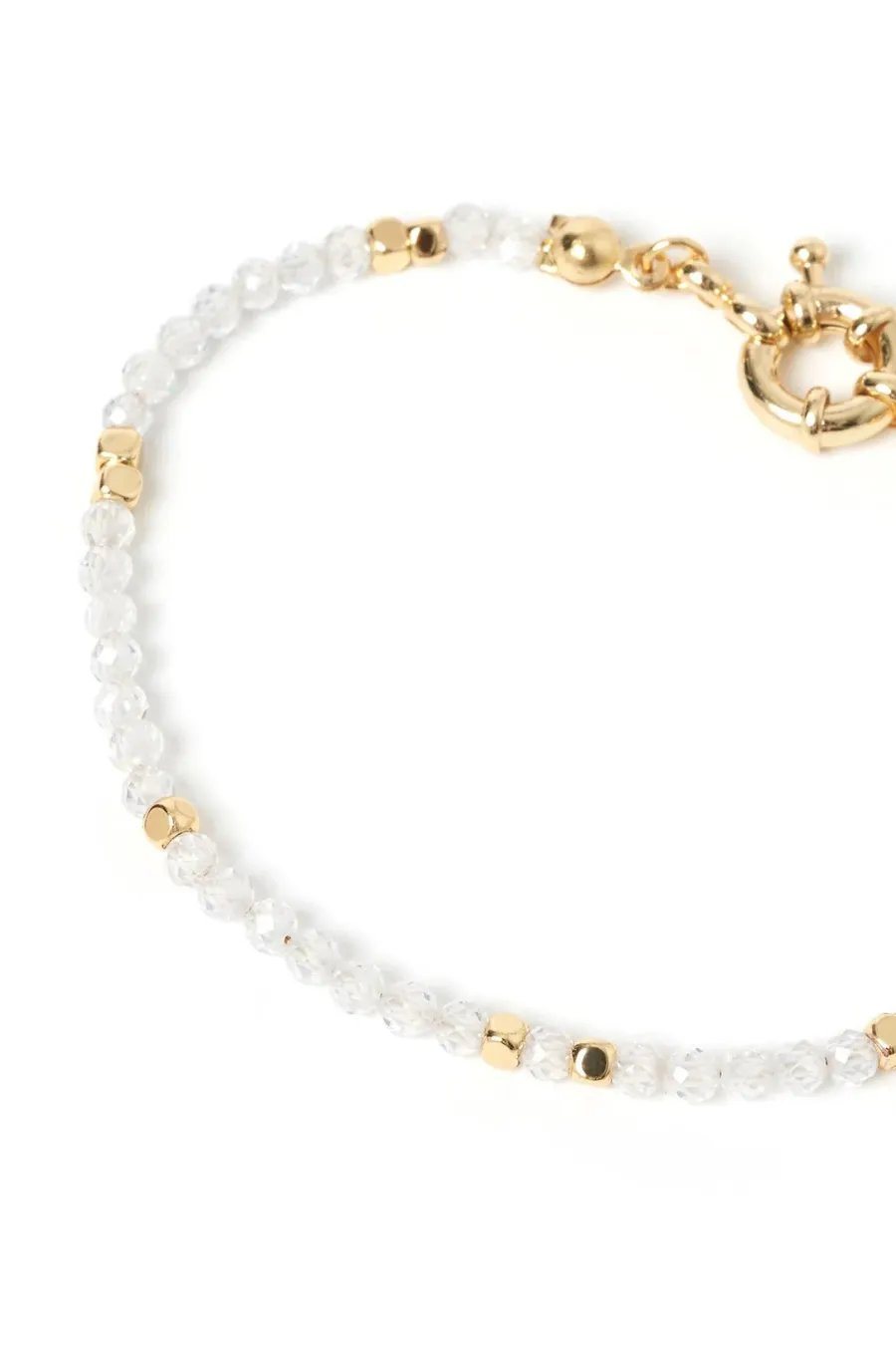 Vienna Gemstone Bracelet Clear Quartz