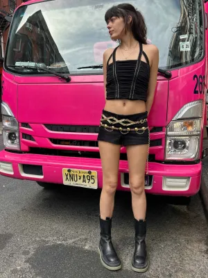 Vintage Gold Disco Chain