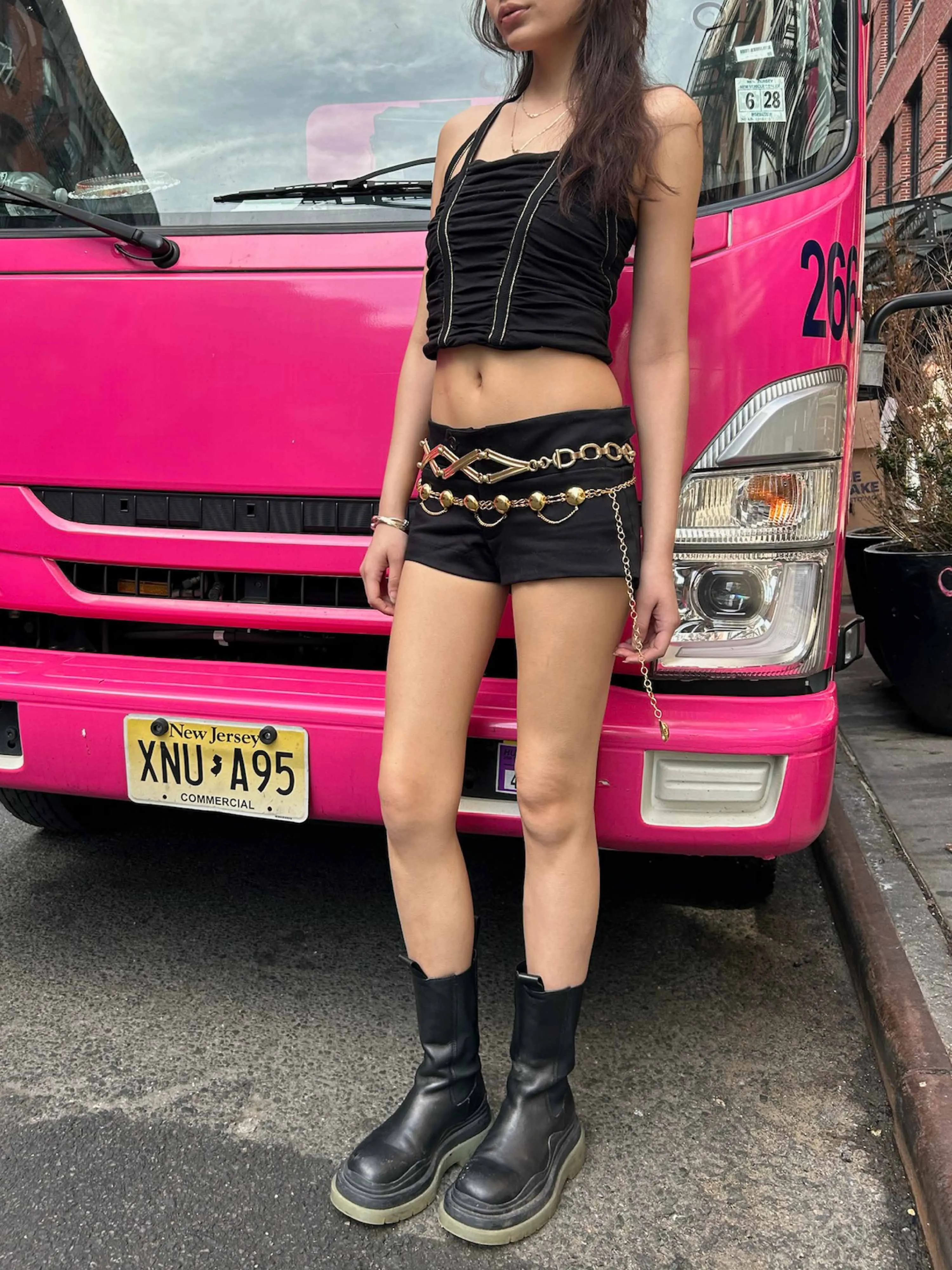 Vintage Gold Disco Chain