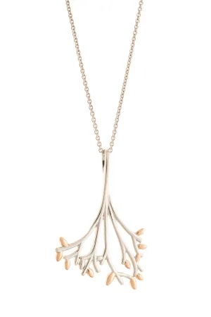 Wildwood Sterling Silver & Rose Gold Pendant